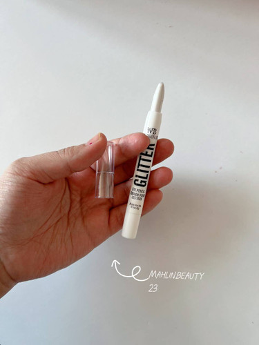 هایلایتر قلمی مدل پیچی Warda Beauty سفید صدفی